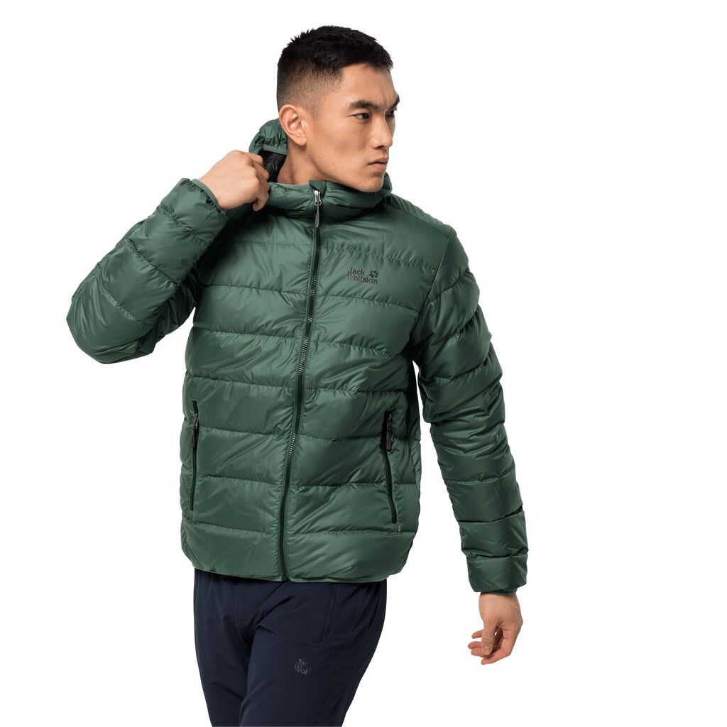 Jack Wolfskin HELIUM Vestes Homme Olive - KTQAZFC-89